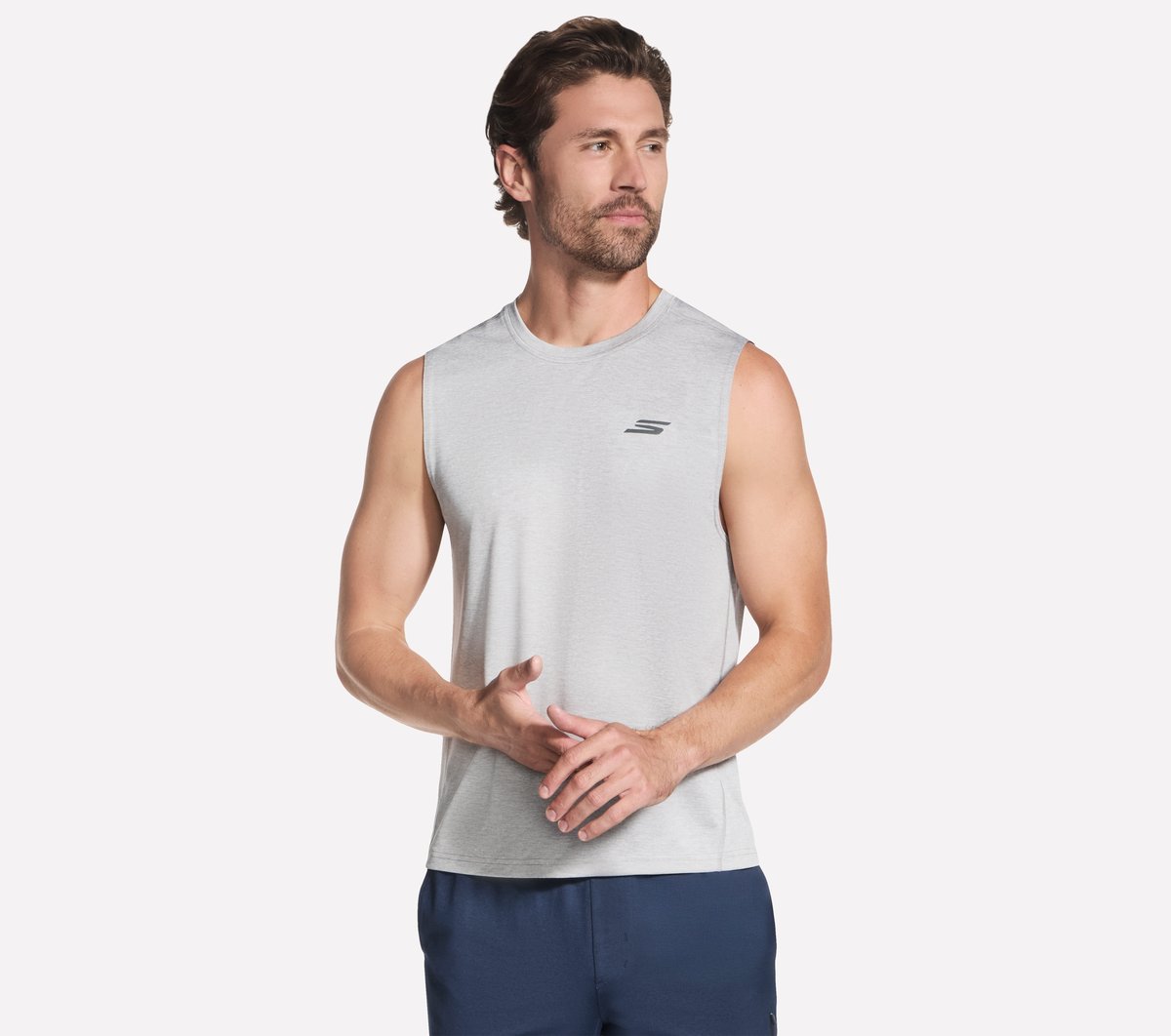 GO DRI Charge Muscle Tank | Skechers Men