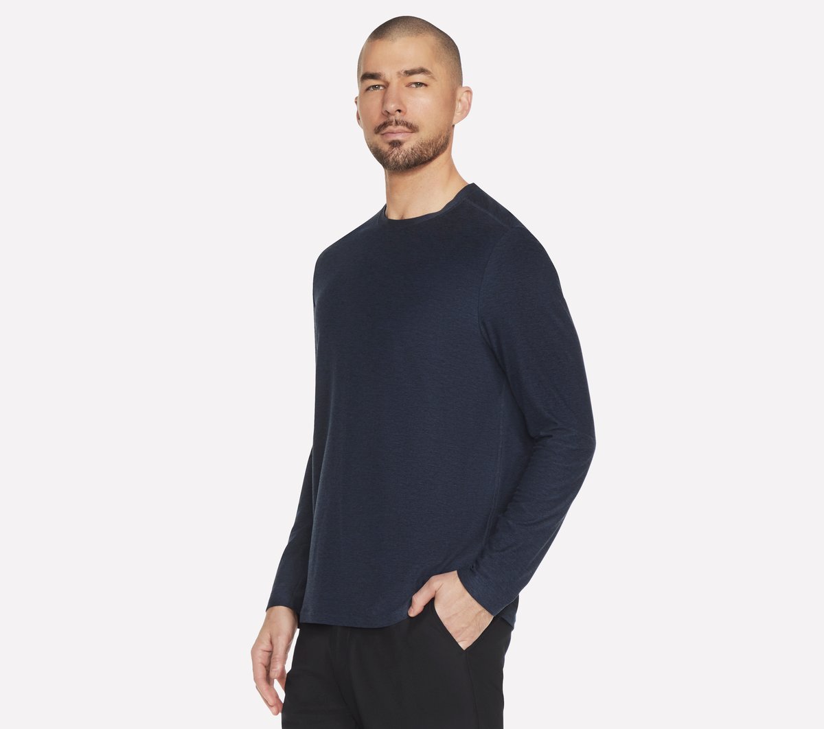 GO DRI All Day Long Sleeve Tee | Skechers Men