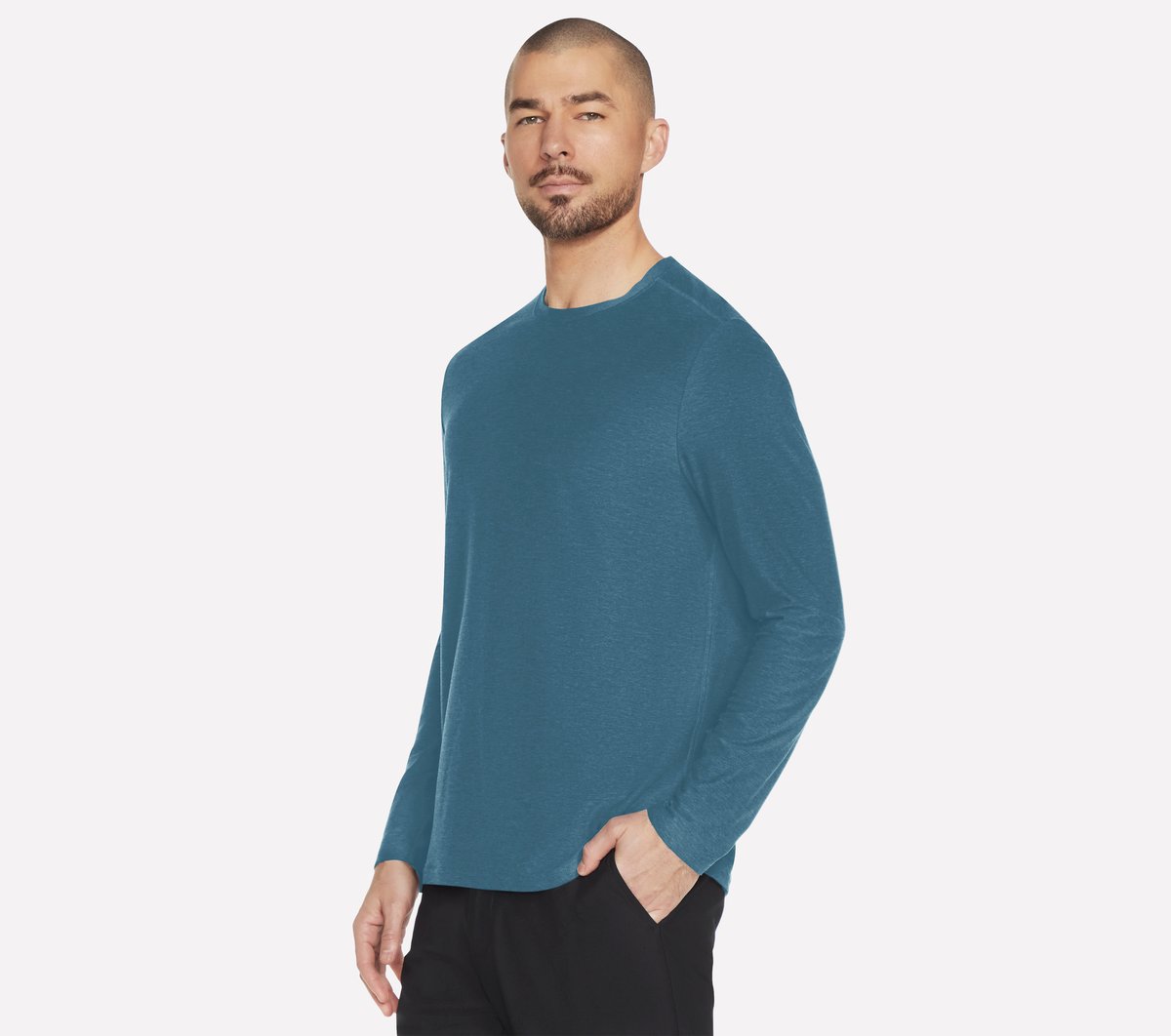 GO DRI All Day Long Sleeve Tee | Skechers Men
