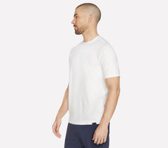 GO DRI All Day Solid Tee | Skechers Men