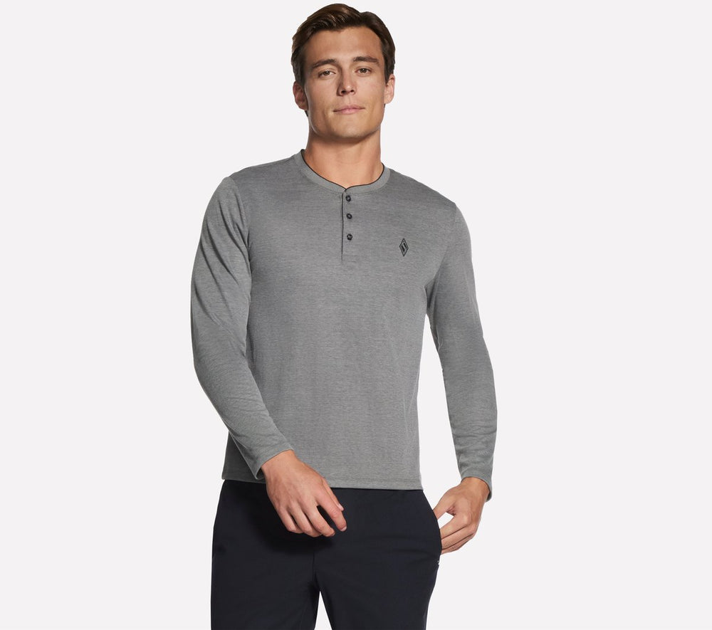 Off Duty Henley | Skechers Men