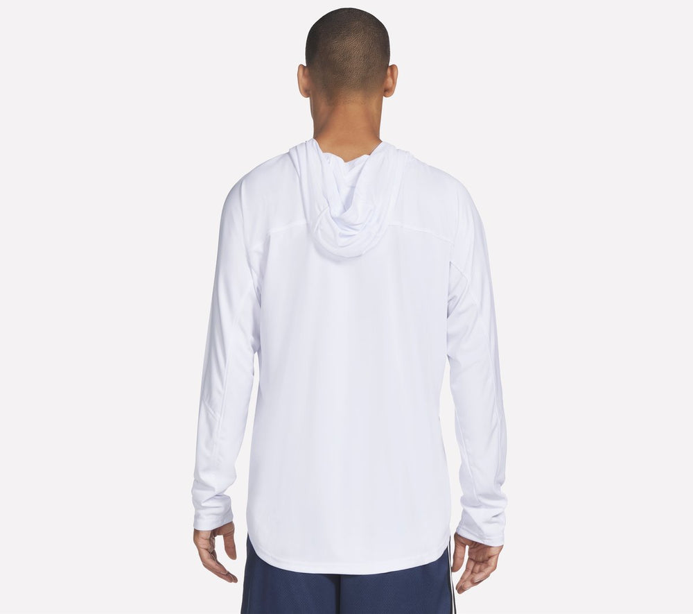 Hoops Long Sleeve Hoodie | Skechers Men