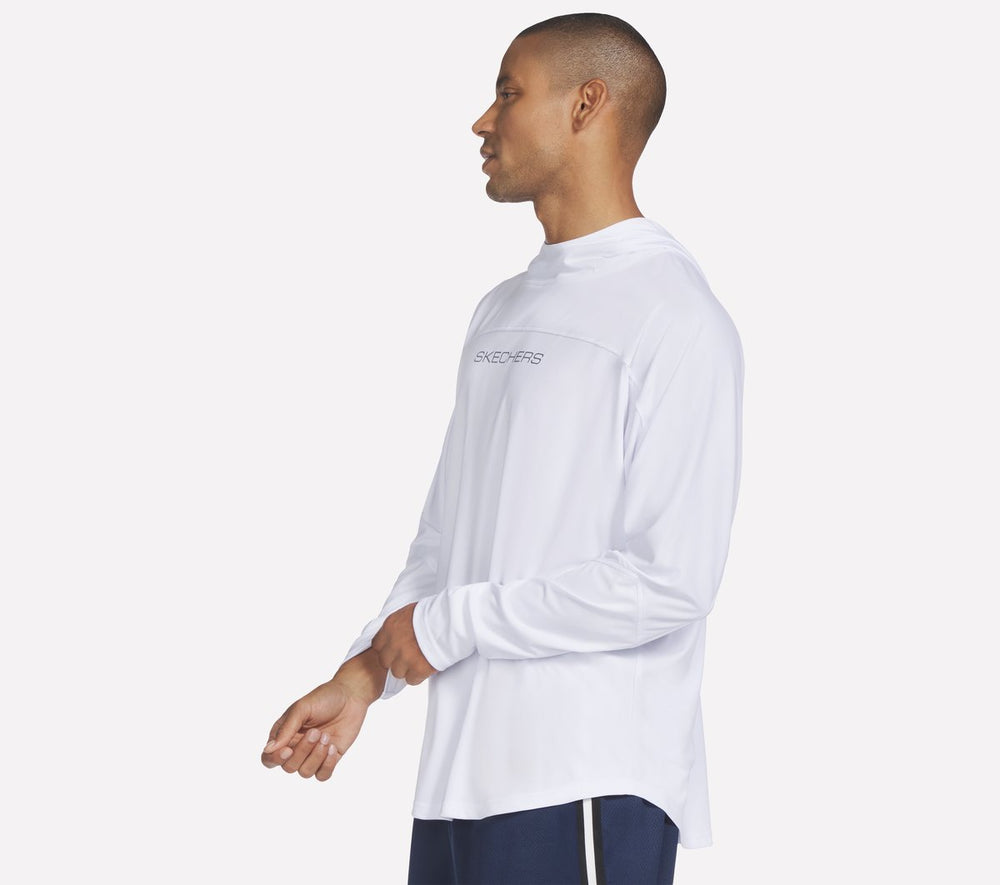 Hoops Long Sleeve Hoodie | Skechers Men