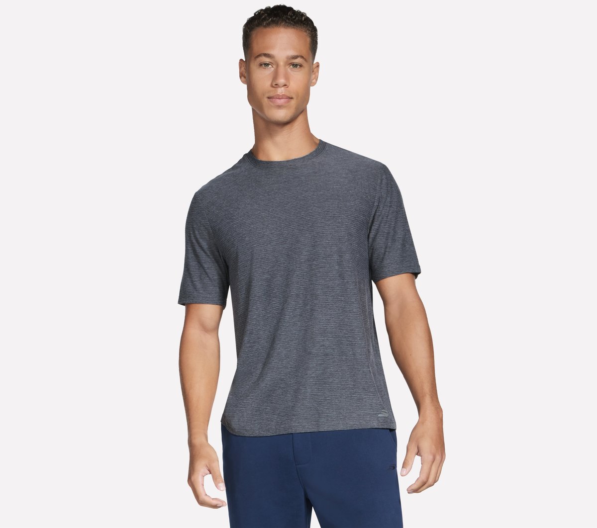 GO DRI All Day Stripe Tee | Skechers Men