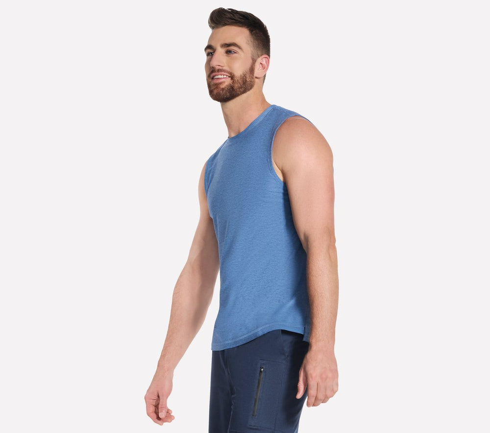 GO DRI All Day Muscle Tank | Skechers Men