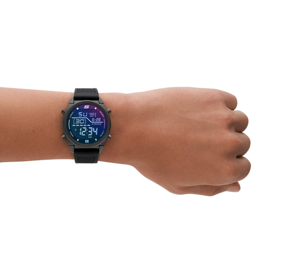 Accessories Blue Face Digital Watch | Skechers