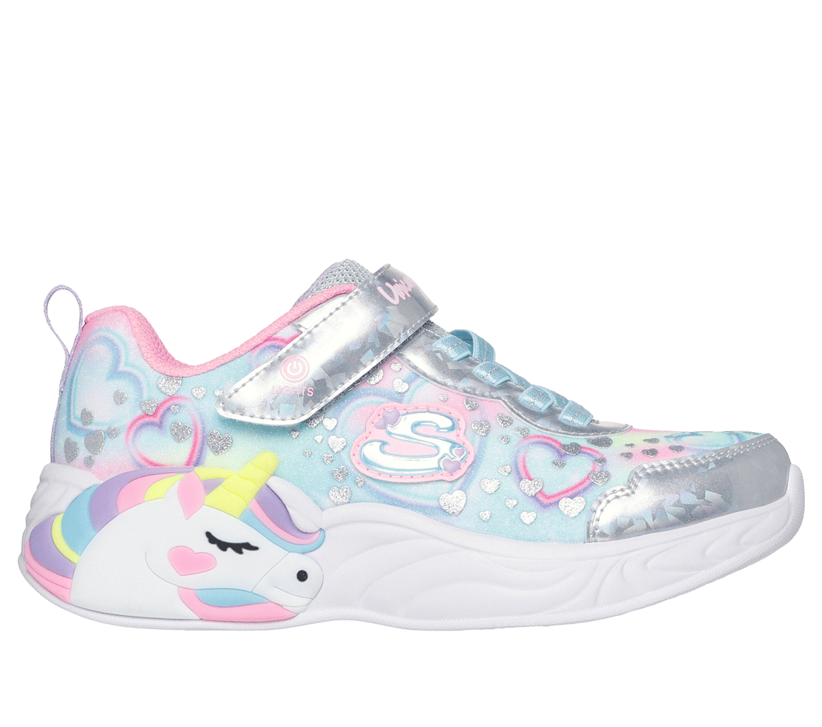 S-Lights: Unicorn Dreams - Heart Sparkles | Skechers Men