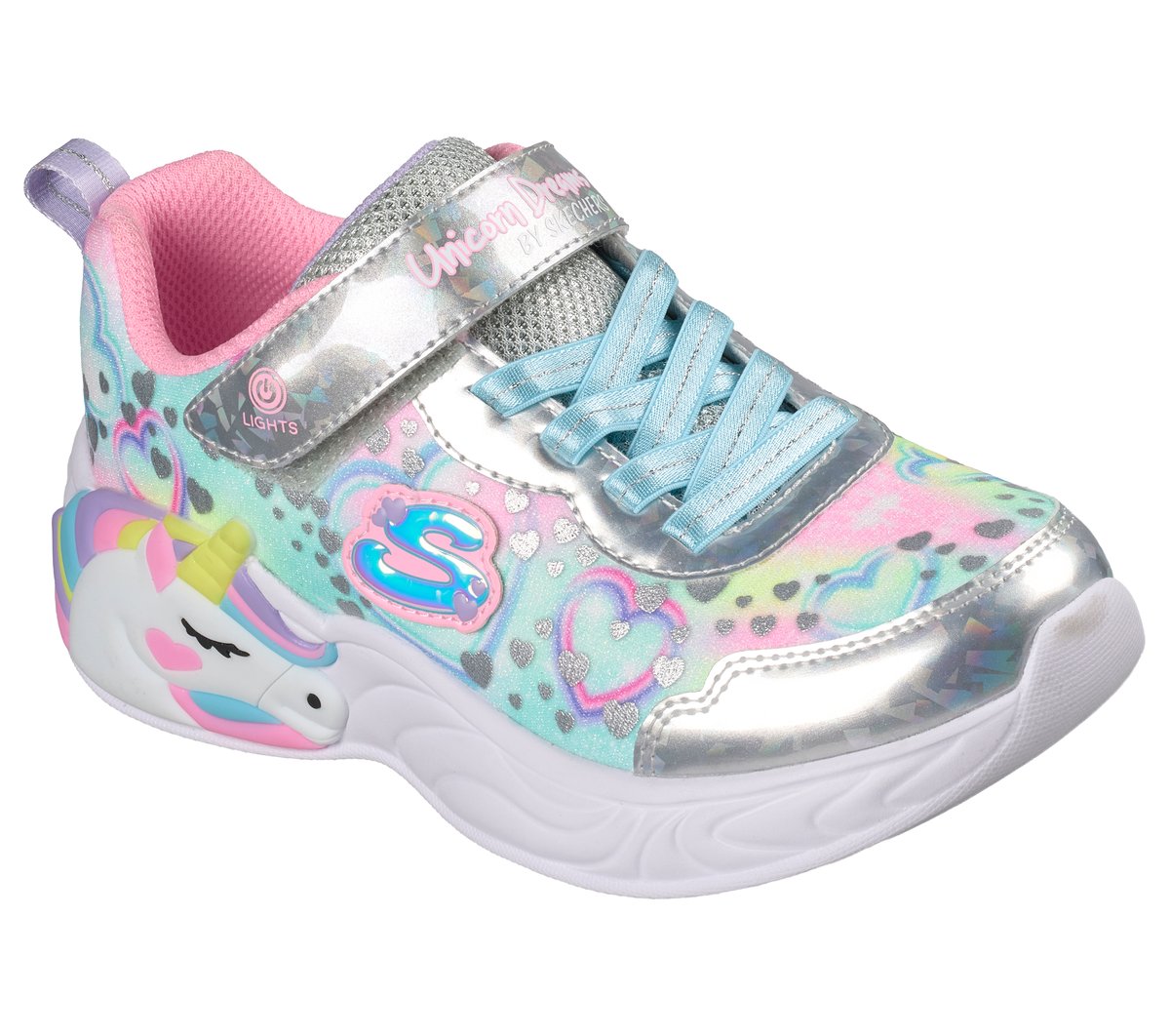 S-Lights: Unicorn Dreams - Heart Sparkles | Skechers Men