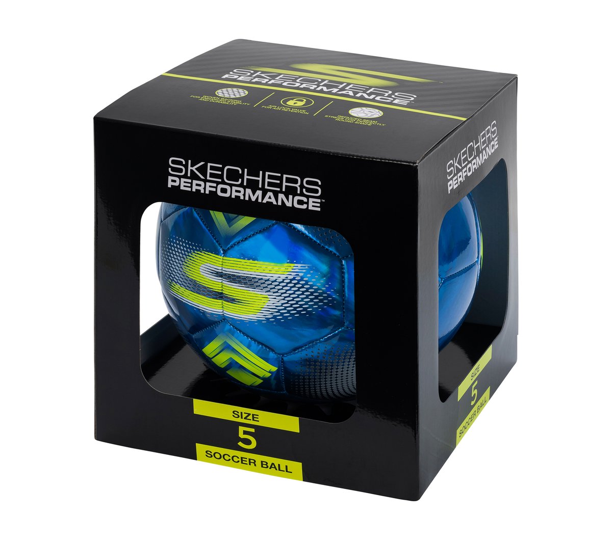 Hex Dusted Size 5 Soccer Ball | Skechers