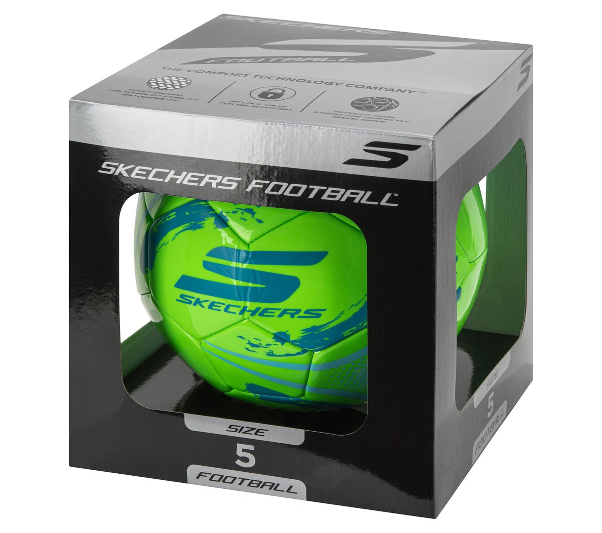 Hex Brushed Size 5 Soccer Ball | Skechers
