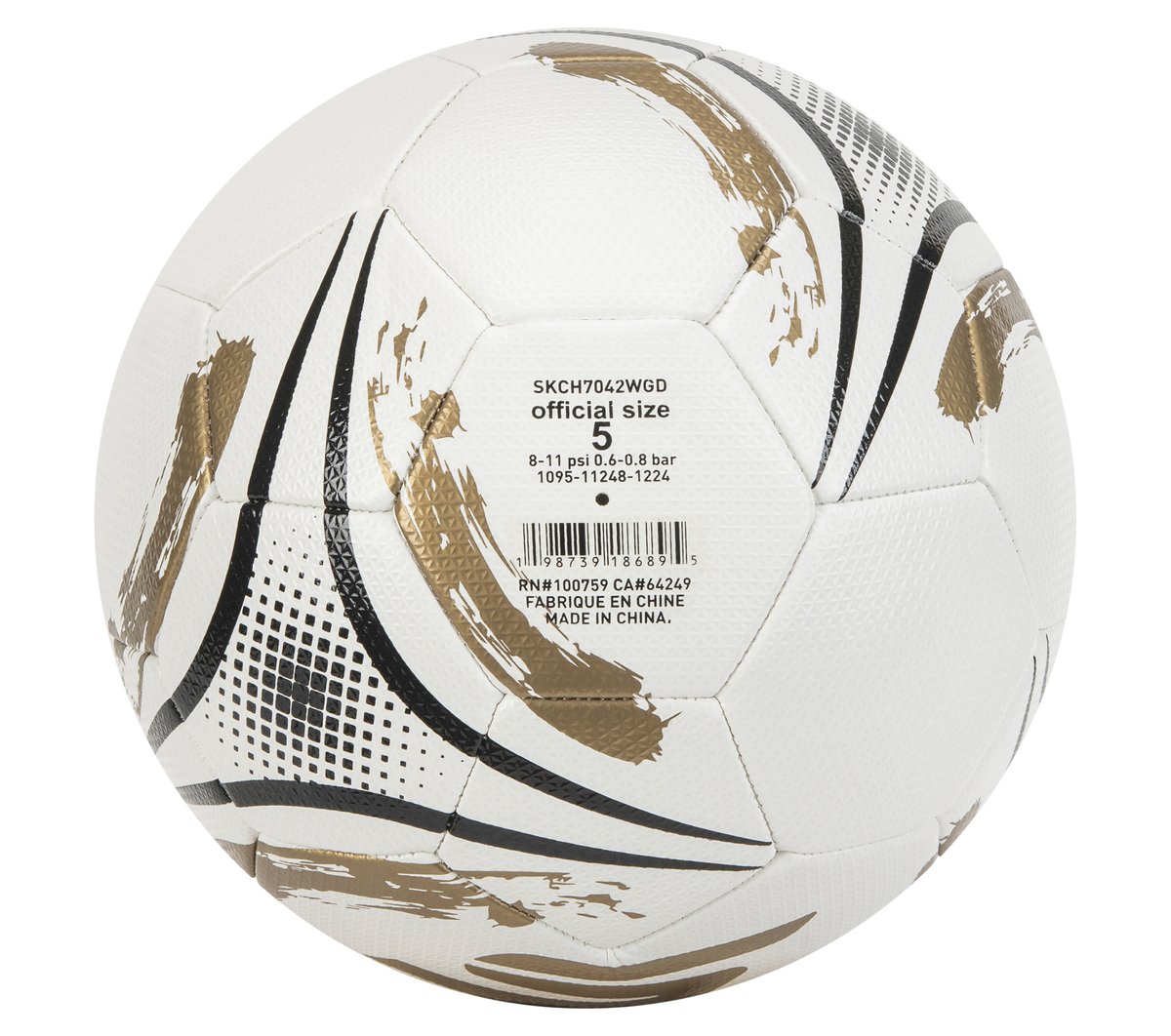 Hex Brushed Size 5 Soccer Ball | Skechers