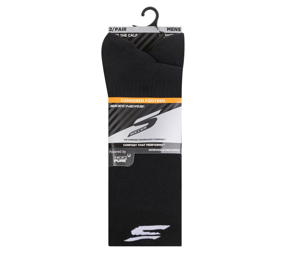 2 Pack Men's Performance Soccer Over The Knee Socks | Skechers