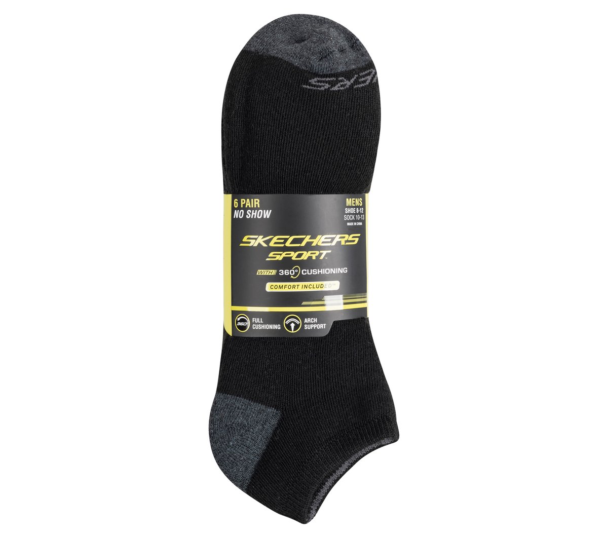 6 Pack Walking Low Cut Socks | Skechers
