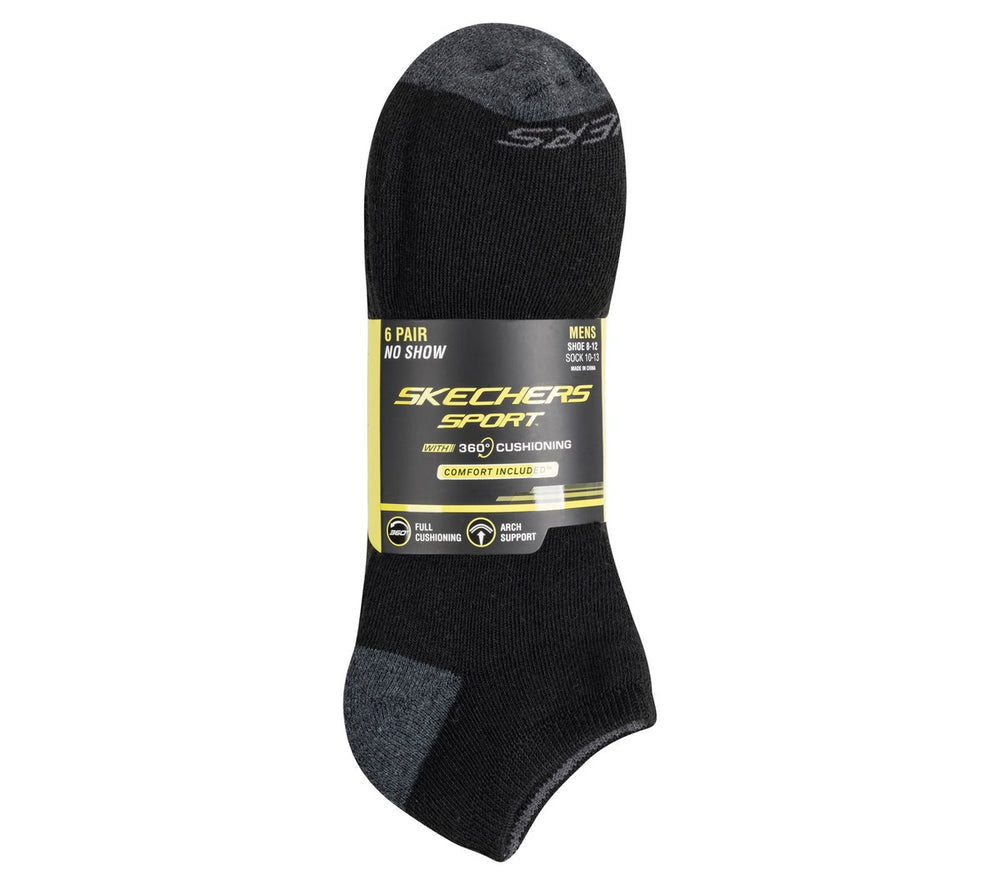 6 Pack Walking Low Cut Socks | Skechers