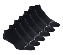 6 Pack Men's Cotton No Show Socks | Skechers