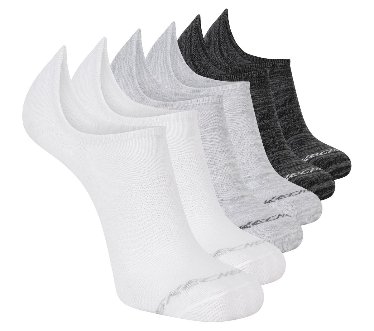 6 Pack Men's Sneaker Liner Socks | Skechers