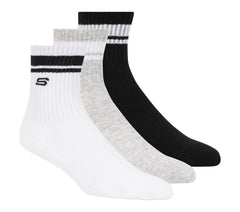 3 Pack Boys' Crew Socks | Skechers