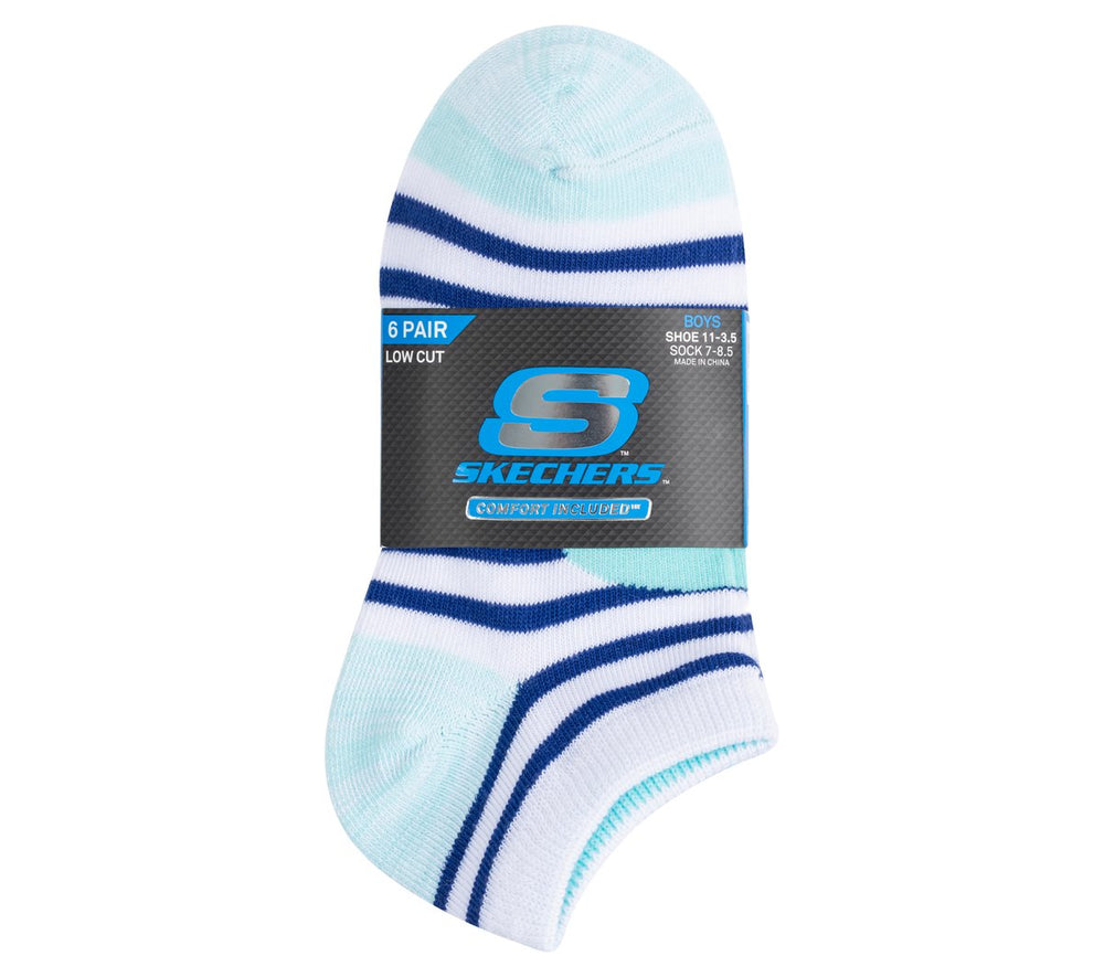 Lowcut Emoticon Socks - 6 Pack | Skechers