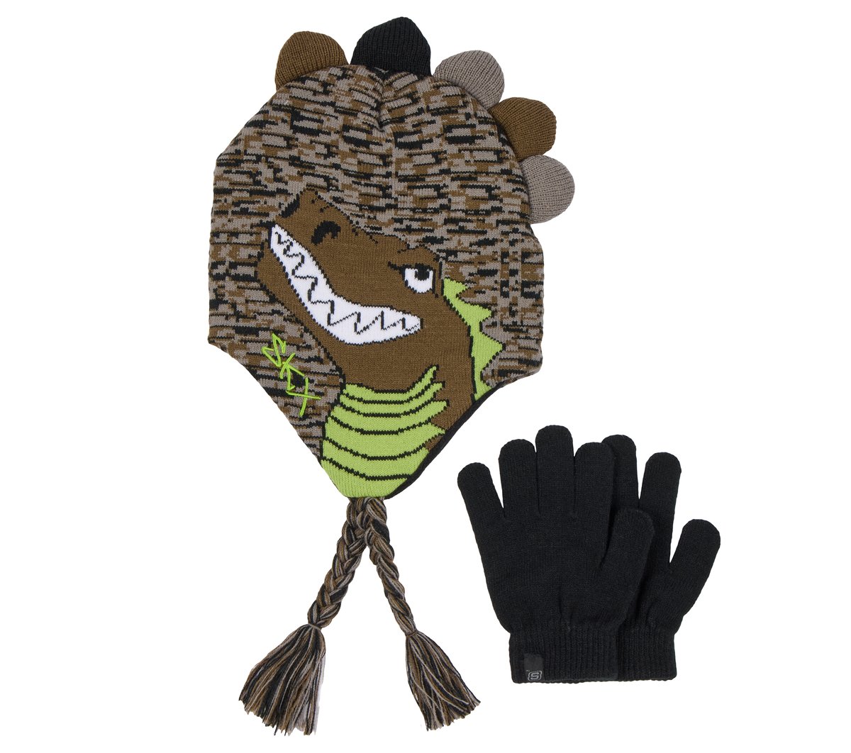 Camo Dino Hat and Glove Set | Skechers