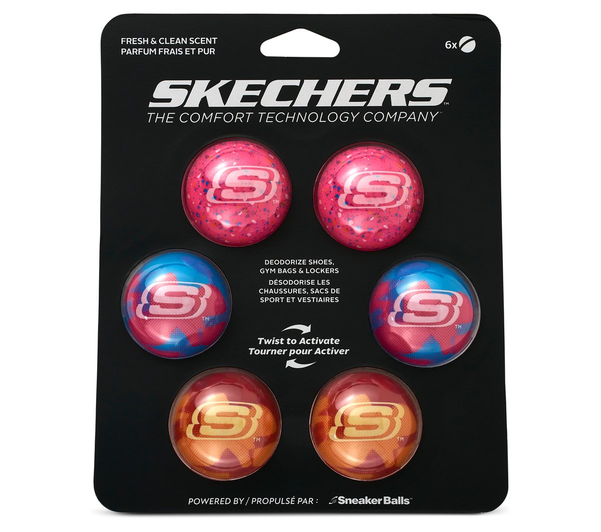 6 Pack SKX Sneaker Balls | Skechers
