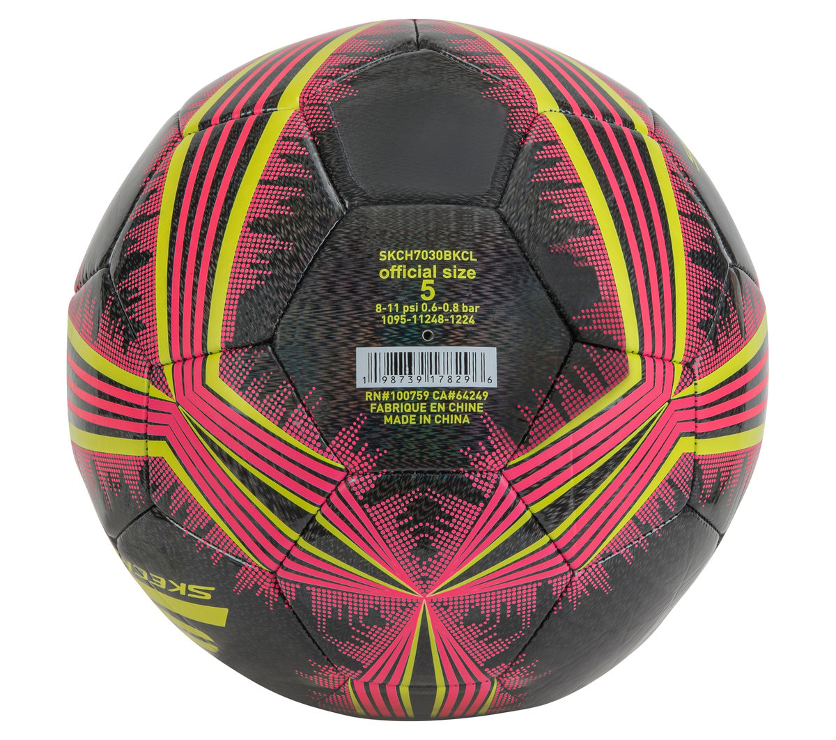 Hex Multi Mini Stripe Size 5 Soccer Ball | Skechers