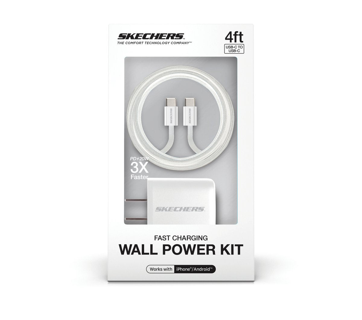 20W USB-C Wall Charging Kit | Skechers