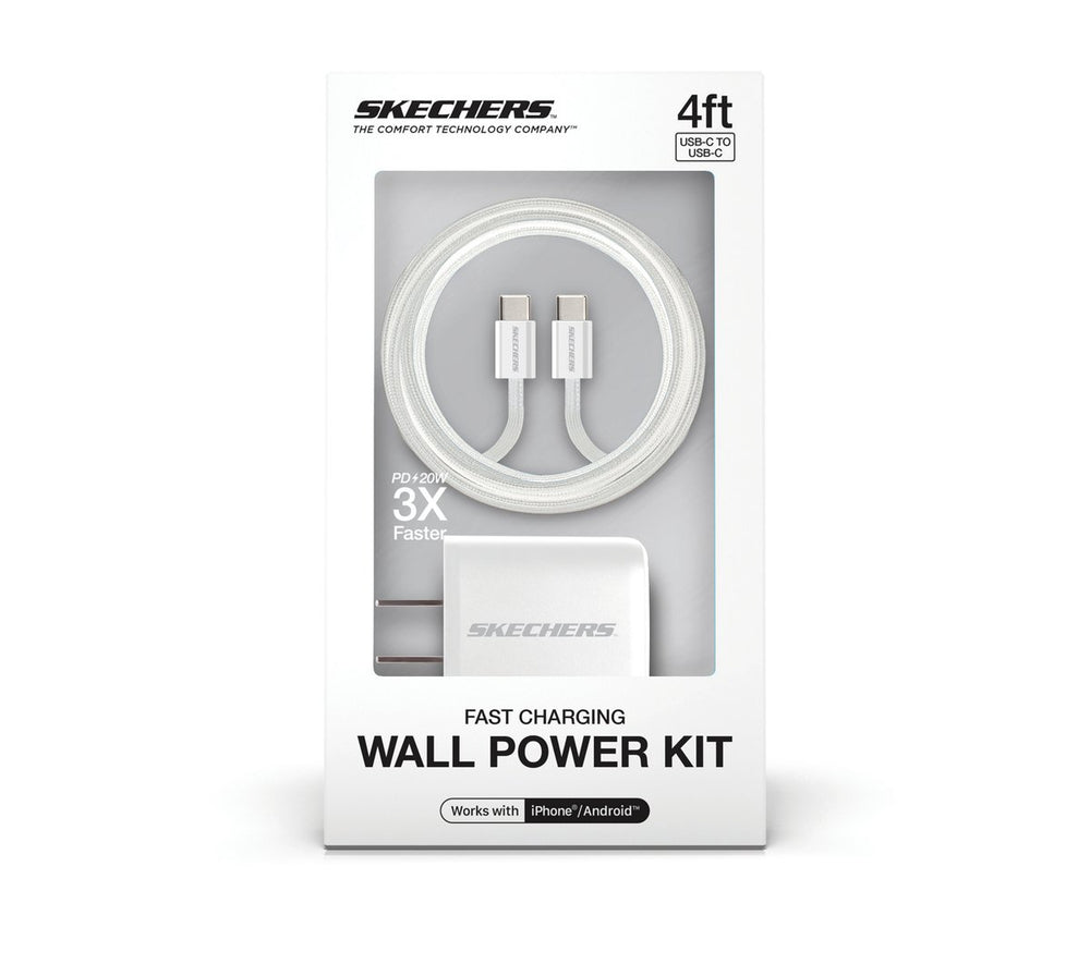 20W USB-C Wall Charging Kit | Skechers